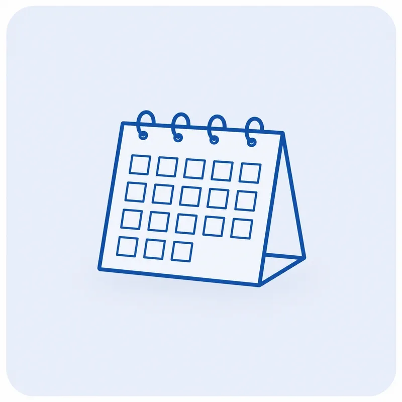 calendario escritorio