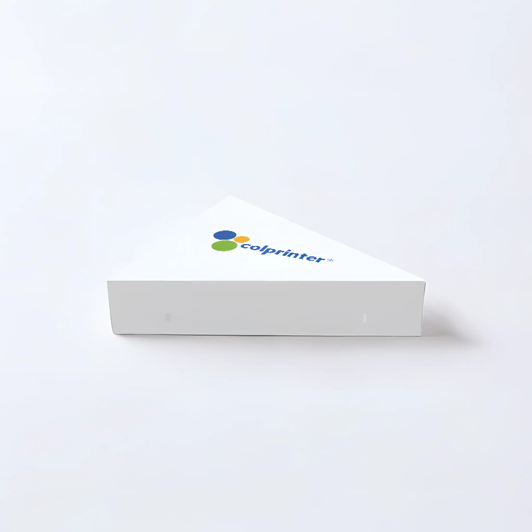 Caja triangular para pizza en porción individual