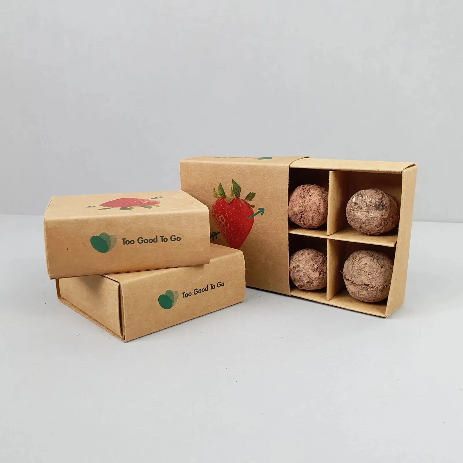 Too Good To Go – Cajas para delivery con mensaje social