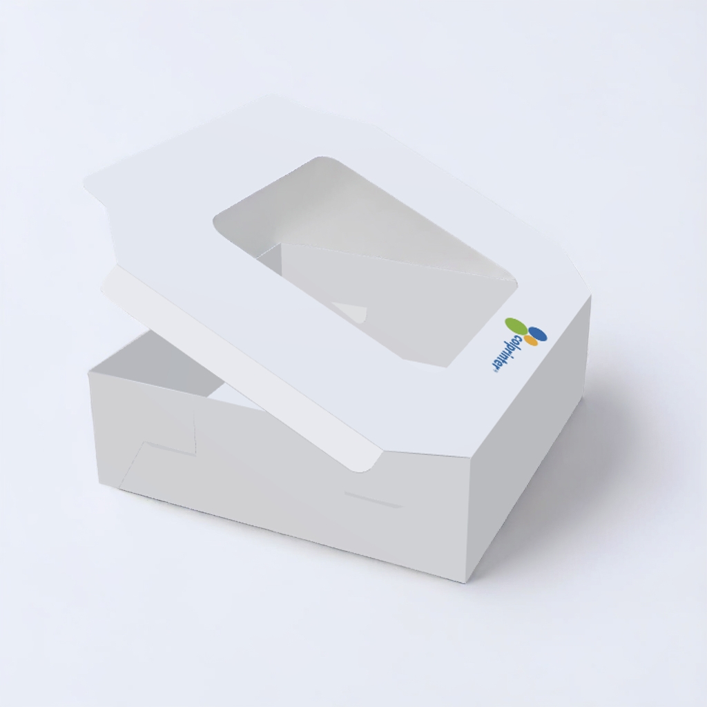 Caja con ventanilla