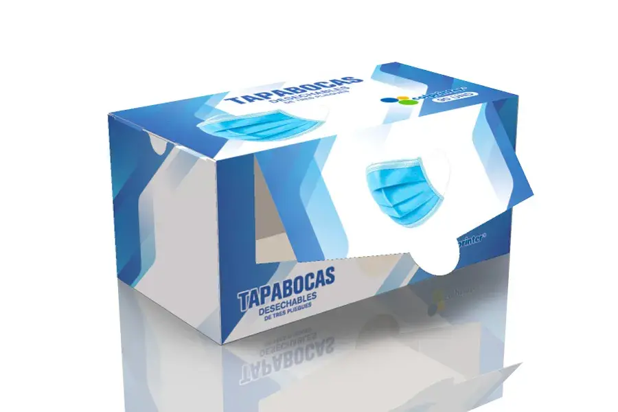 Caja de tapabocas Colprinter