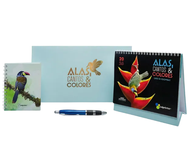 Un regalo lleno de vida. Organiza tu año, descubre aves, observa, escribe y deja que cada día vuele más alto.